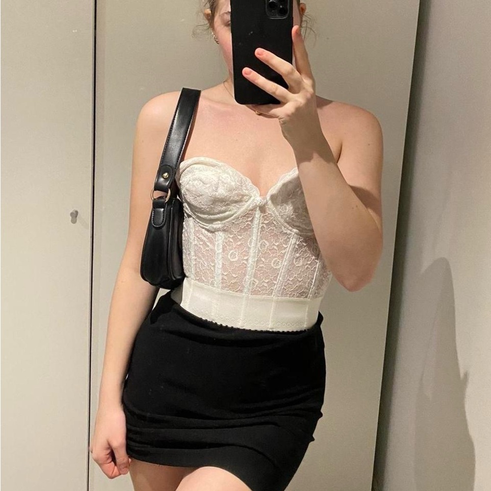 Beautiful vintage corset / boustier top